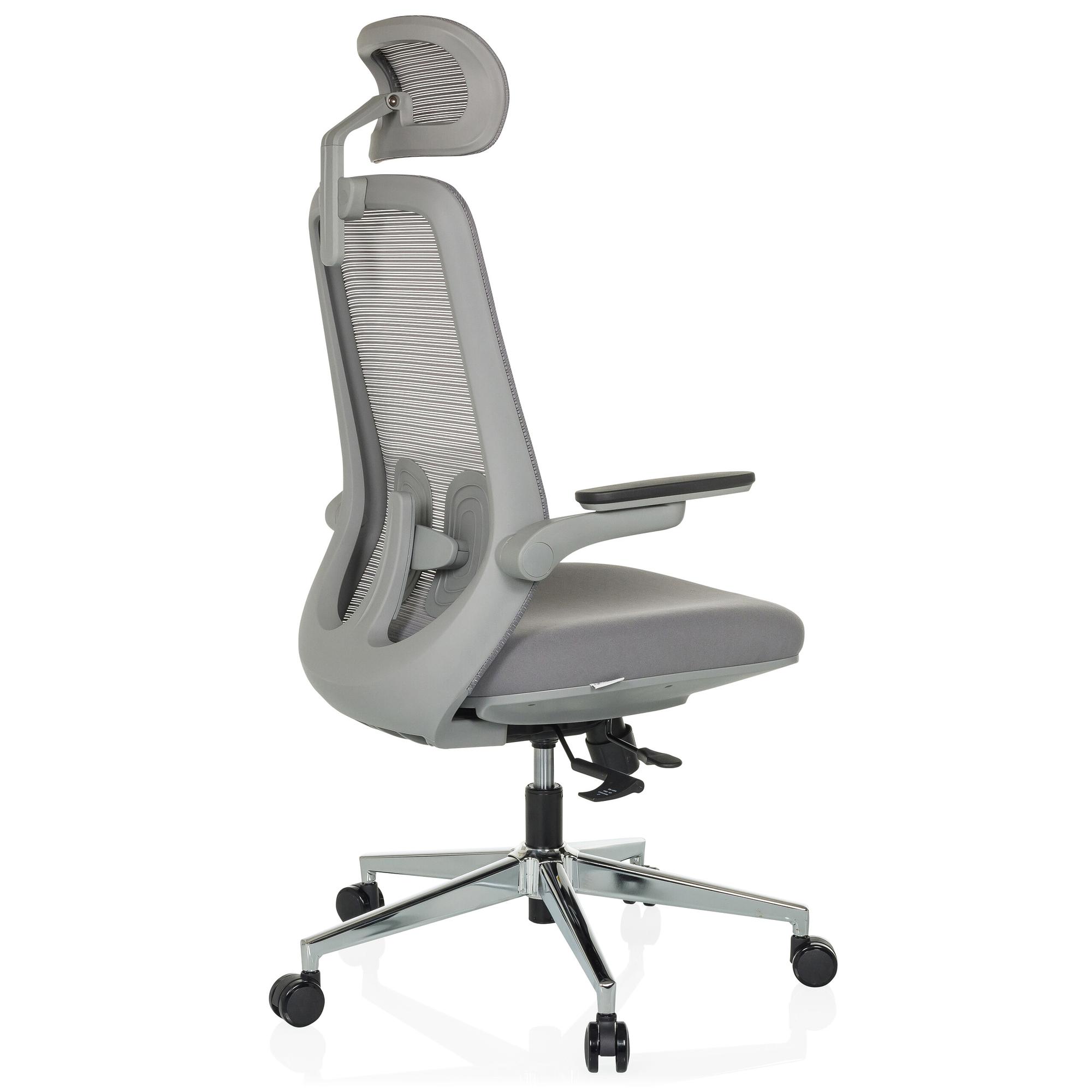 GAREMA Bürostuhl Stoff Grau 7