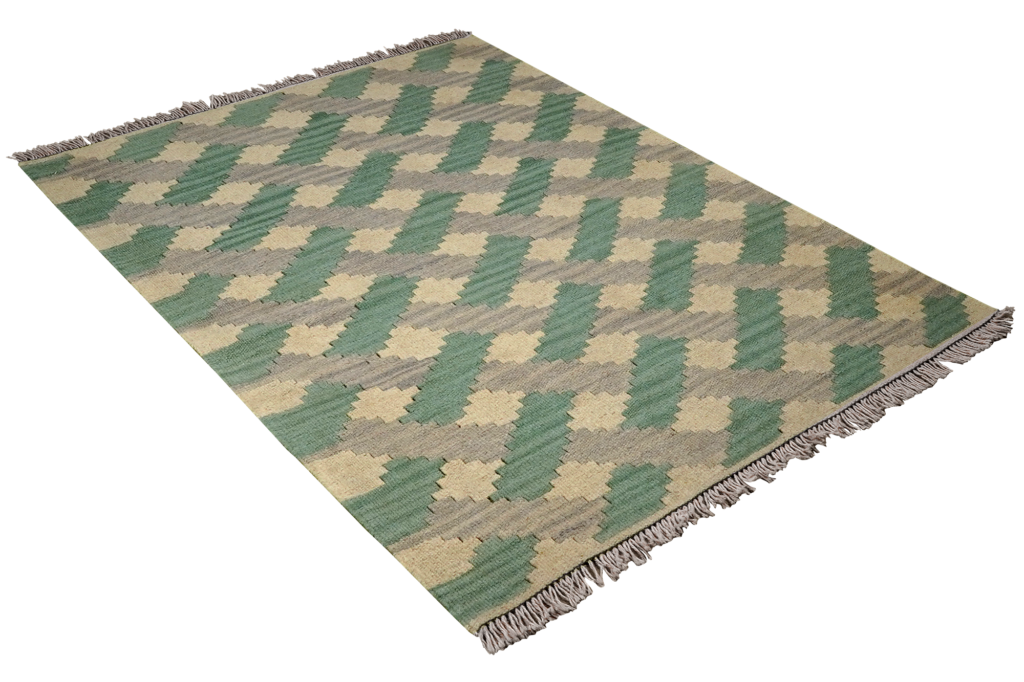 Kilim Gashgai Teppich Wolle Mehrfarbig 2