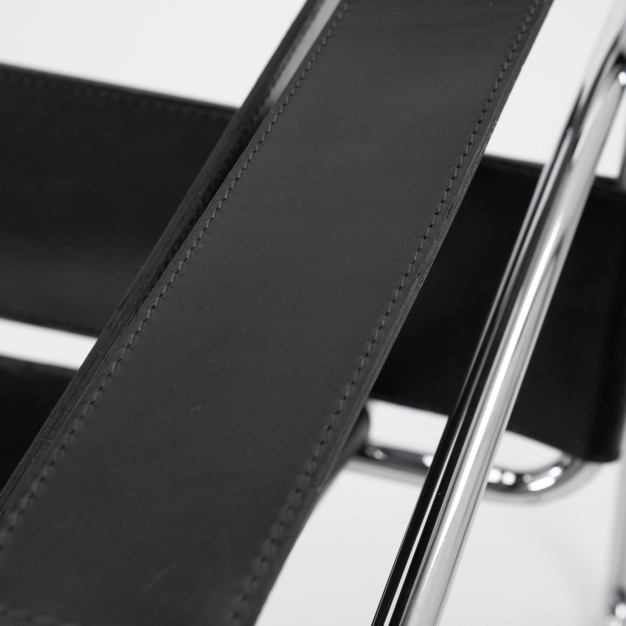 Wassily Armlehnstuhl Schwarz von Knoll International 7