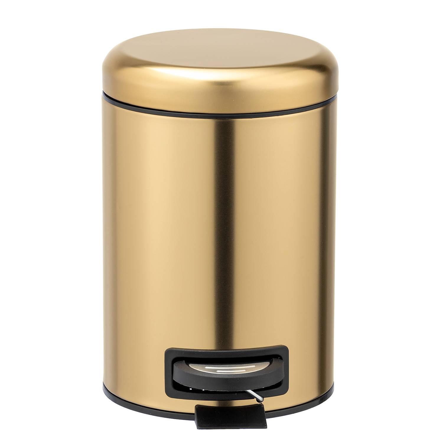  Leman 3 Kosmetik Treteimer L Stahl Gold 1