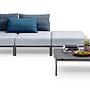 Caro Garten Lounge-Set Klein Anthrazit Blau 3