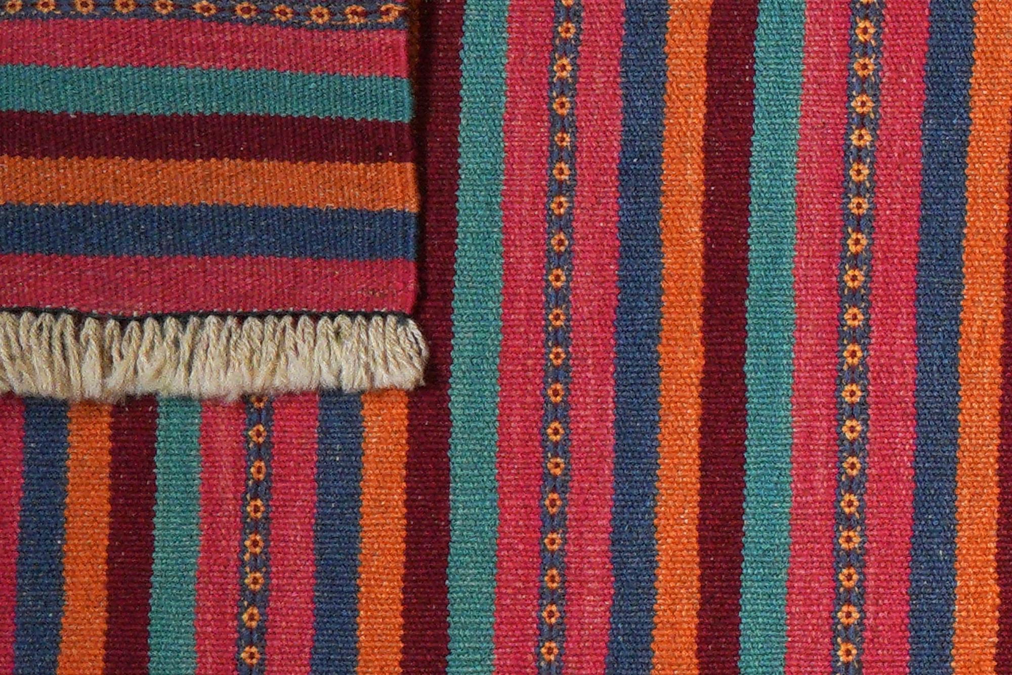 Kilim Gashgai Teppich Mehrfarbig 4
