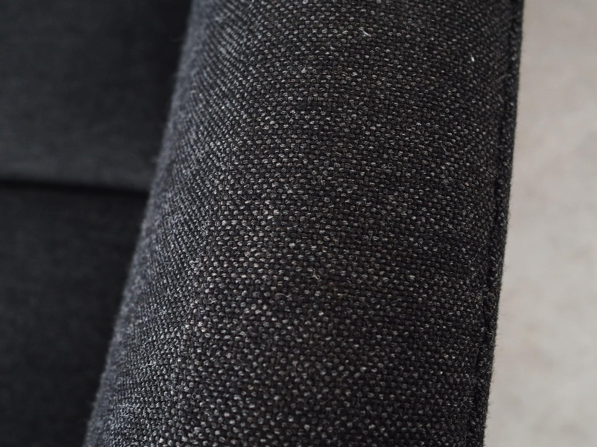 Capri Sofa Textil Graphit 1960er Jahre 12