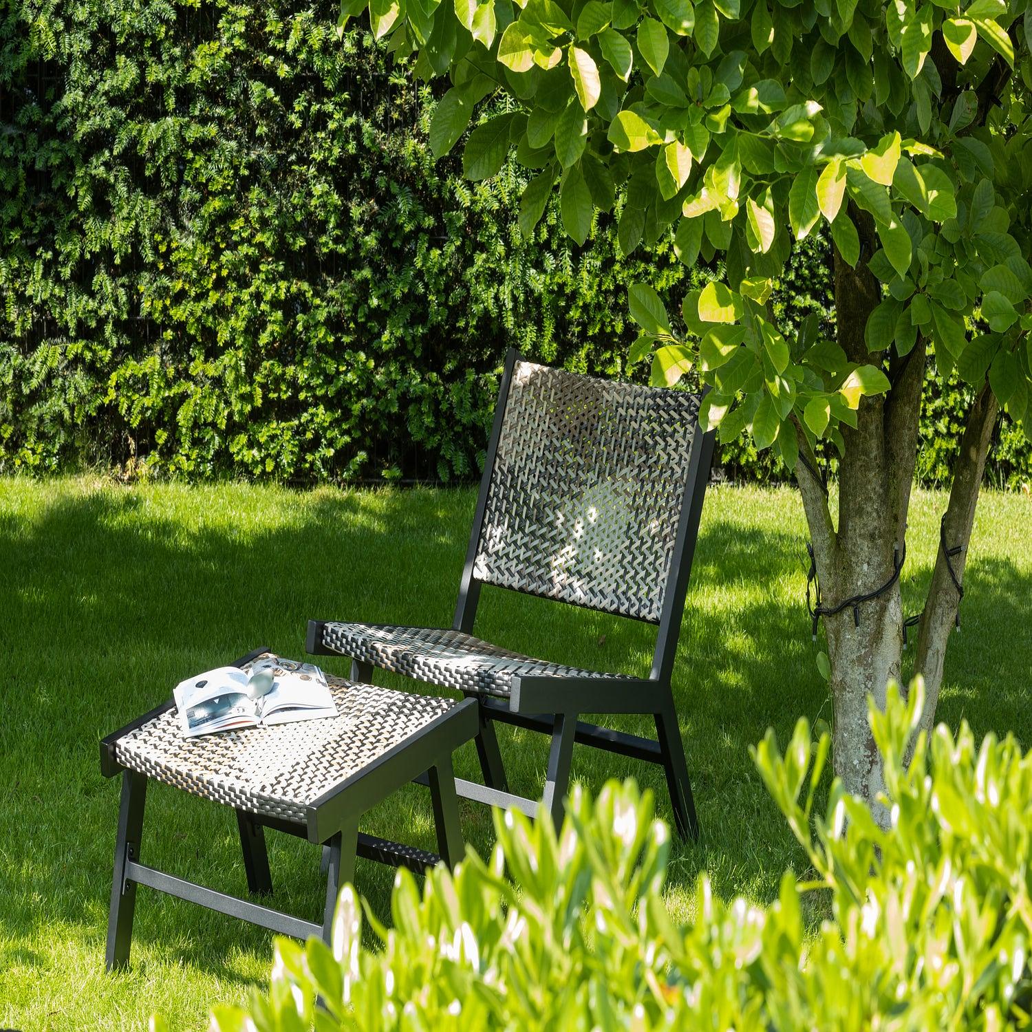 2x Pom Hocker Aluminium Mehrfarbig 2