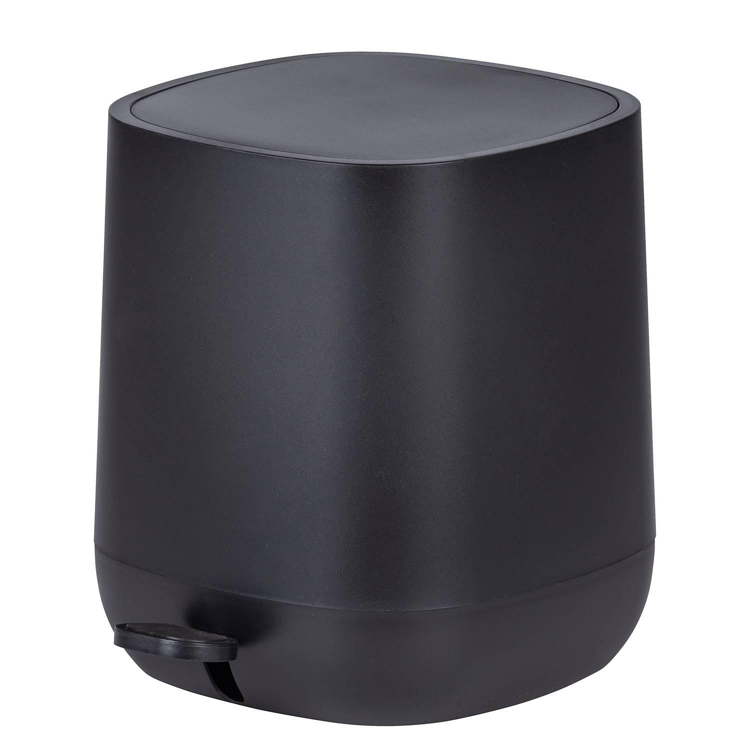 Waste bin Davos Steel Capacity: 6.5 L Black 0