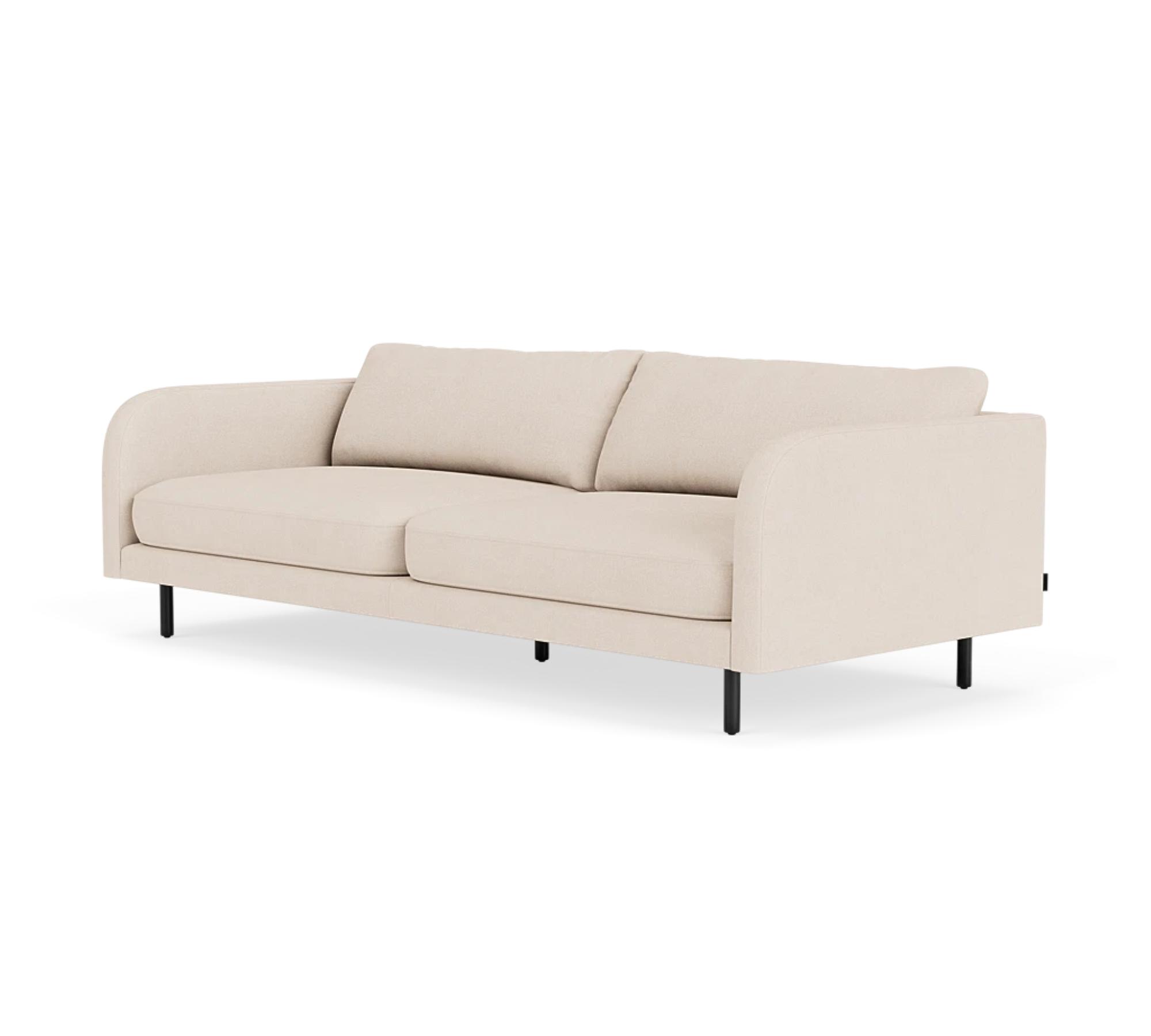 Julia Sofa 3-Sitzer Mark Sand 1