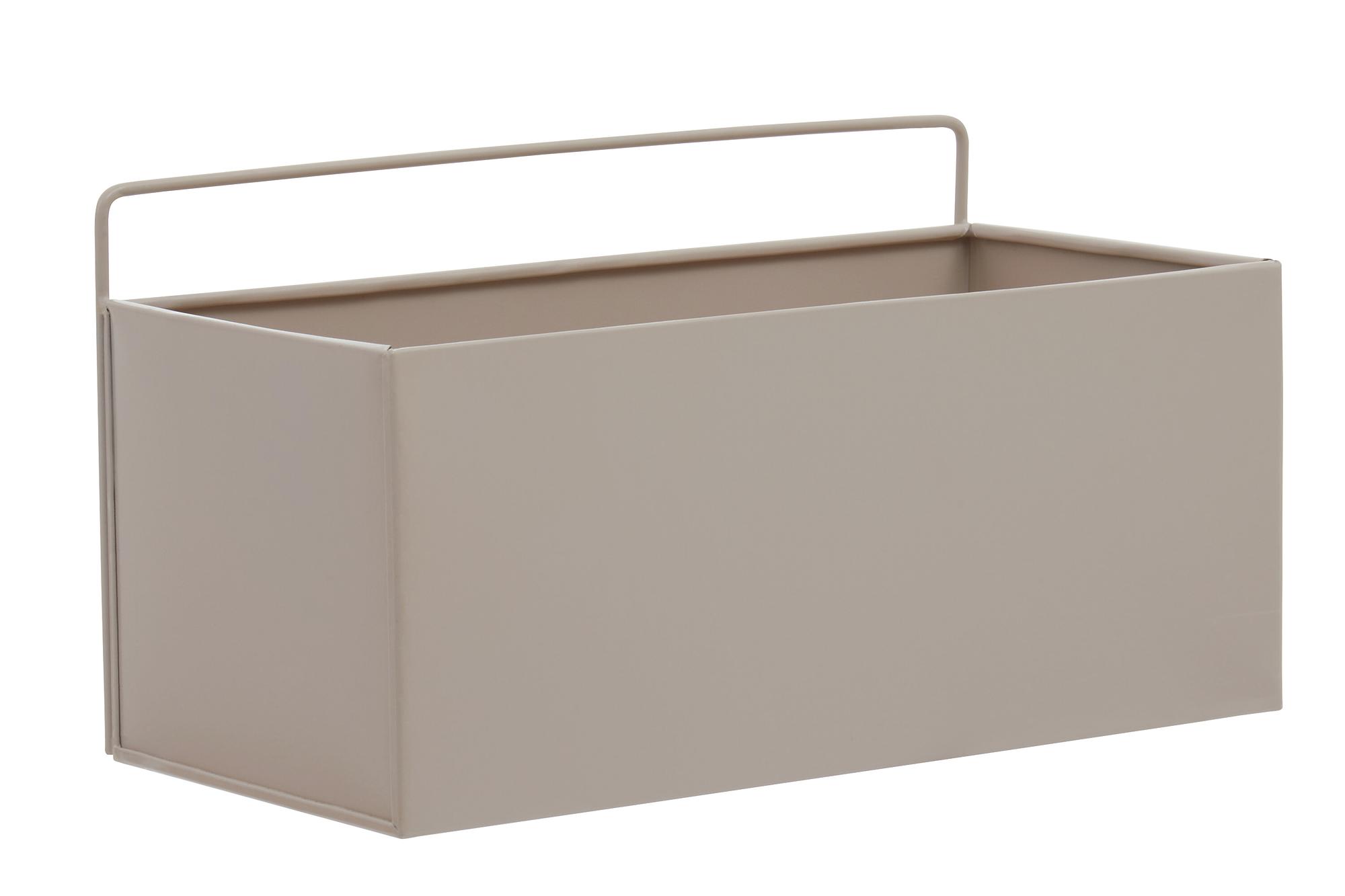 Ascher Wand-Pflanzenkasten Grau Natur
 8