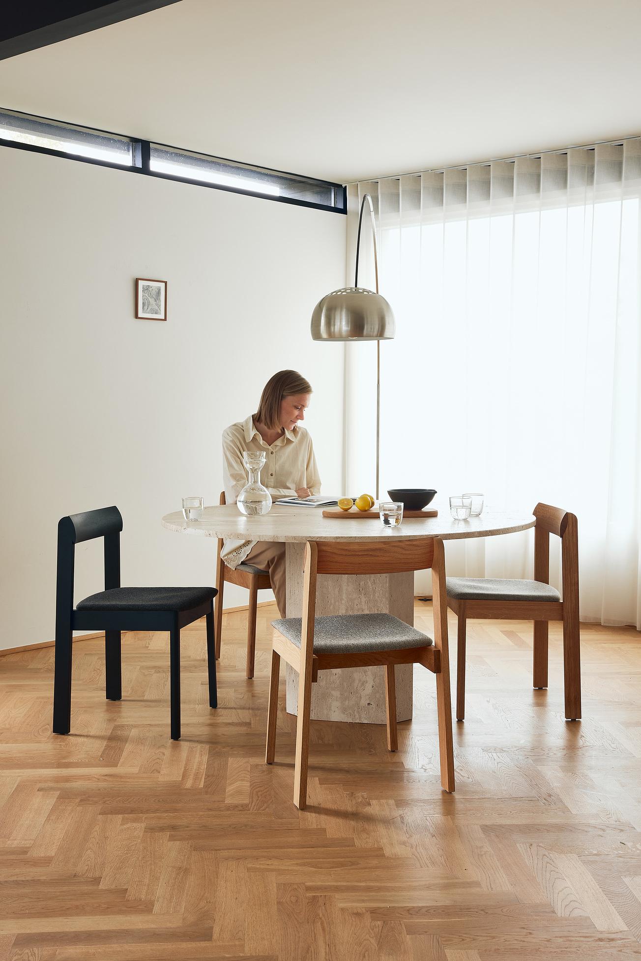 Blueprint Stuhl Gepolstert Mehrfarbig 6