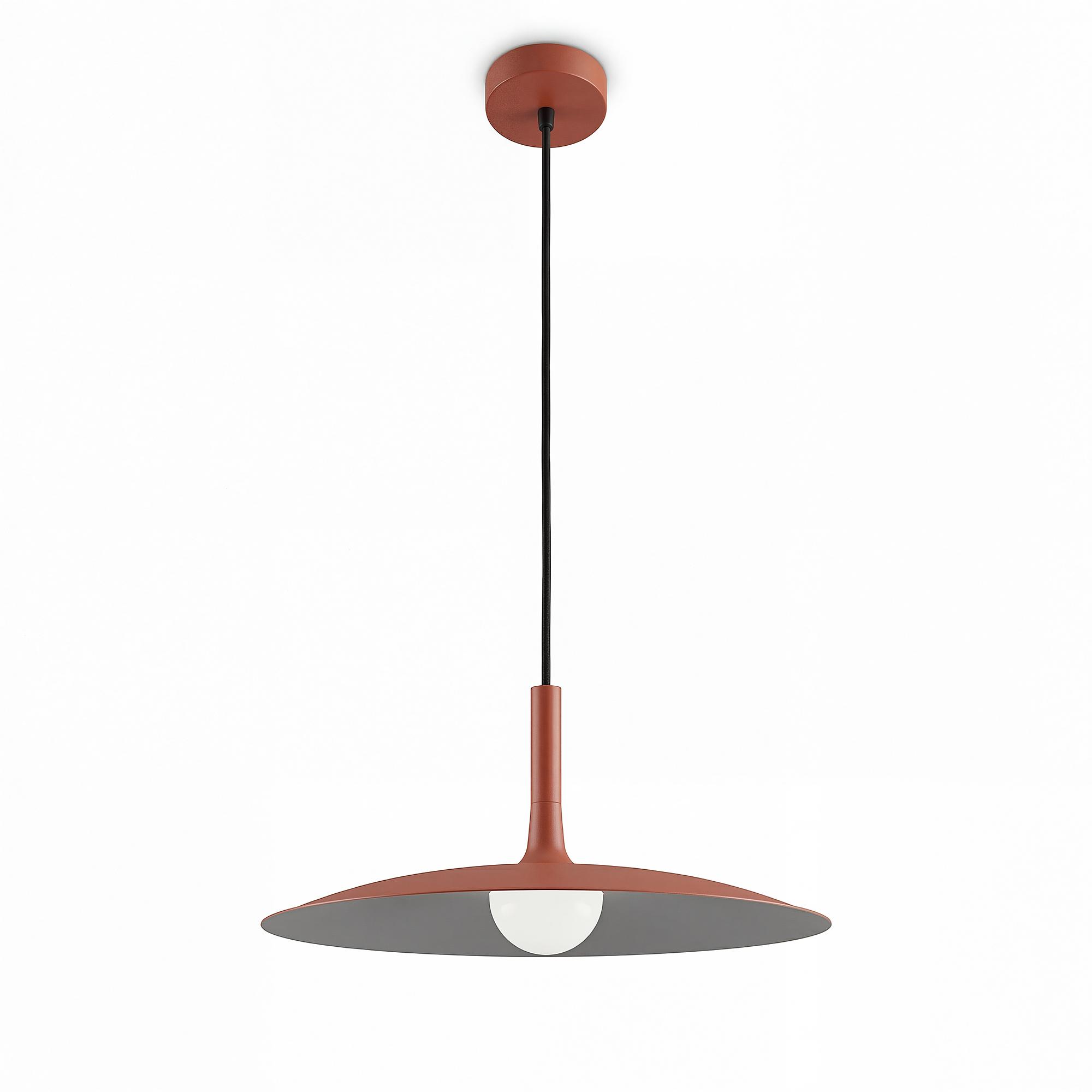 Pendant light Nesto 1-light iron brown 4