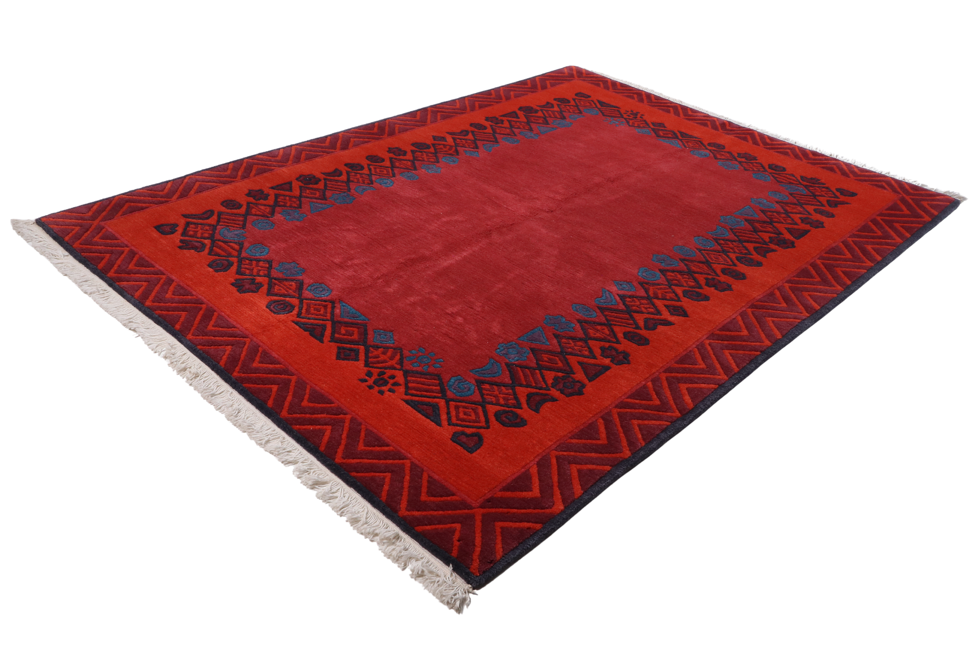 Nepal Anita Wolle Rot  9