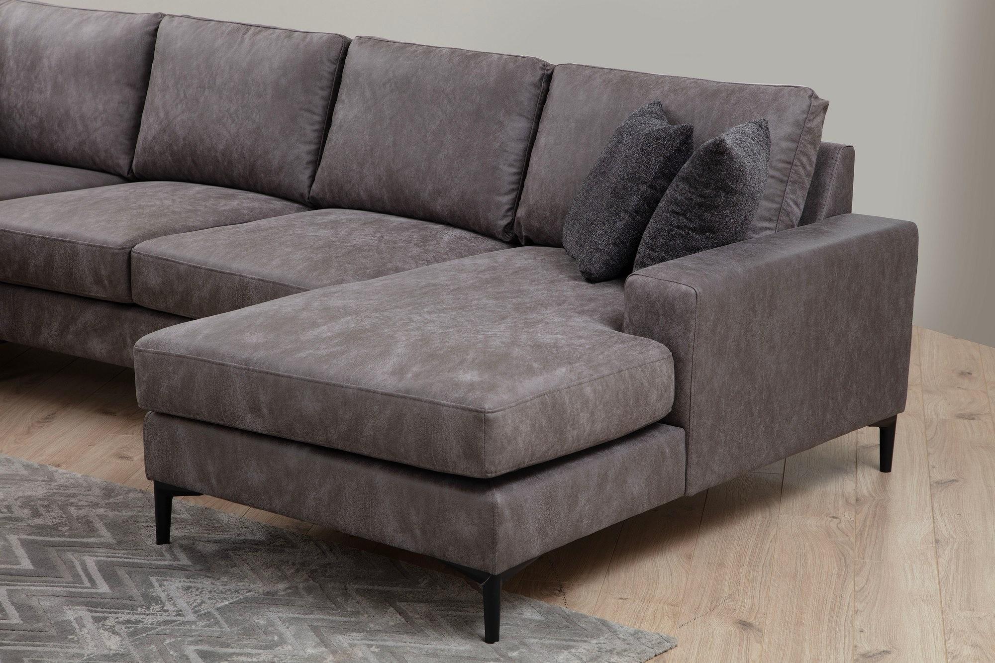 Porto Ecksofa Anthrazit 1