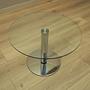 Glass coffee table 1970s 6