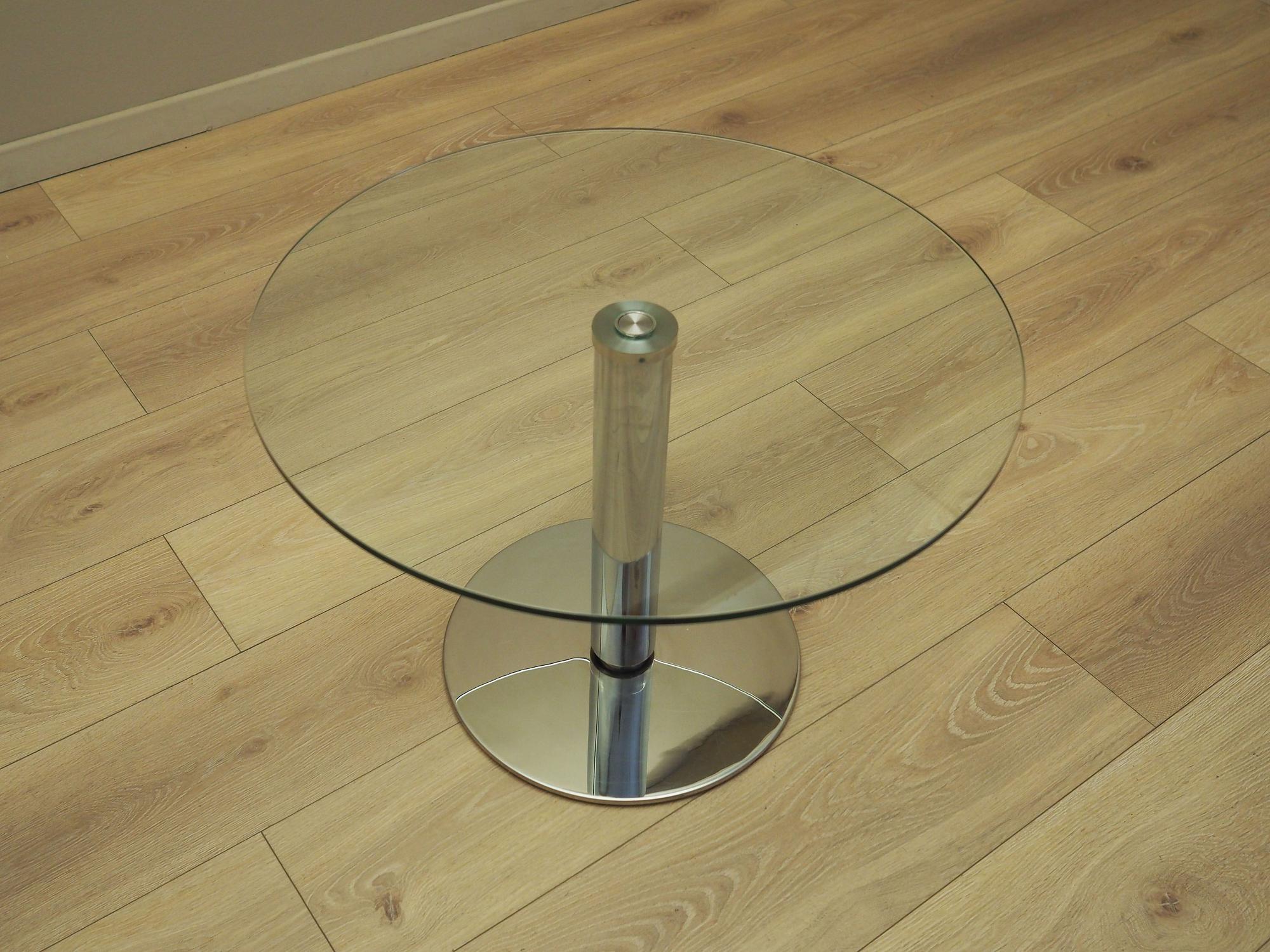 Glass coffee table 1970s 6