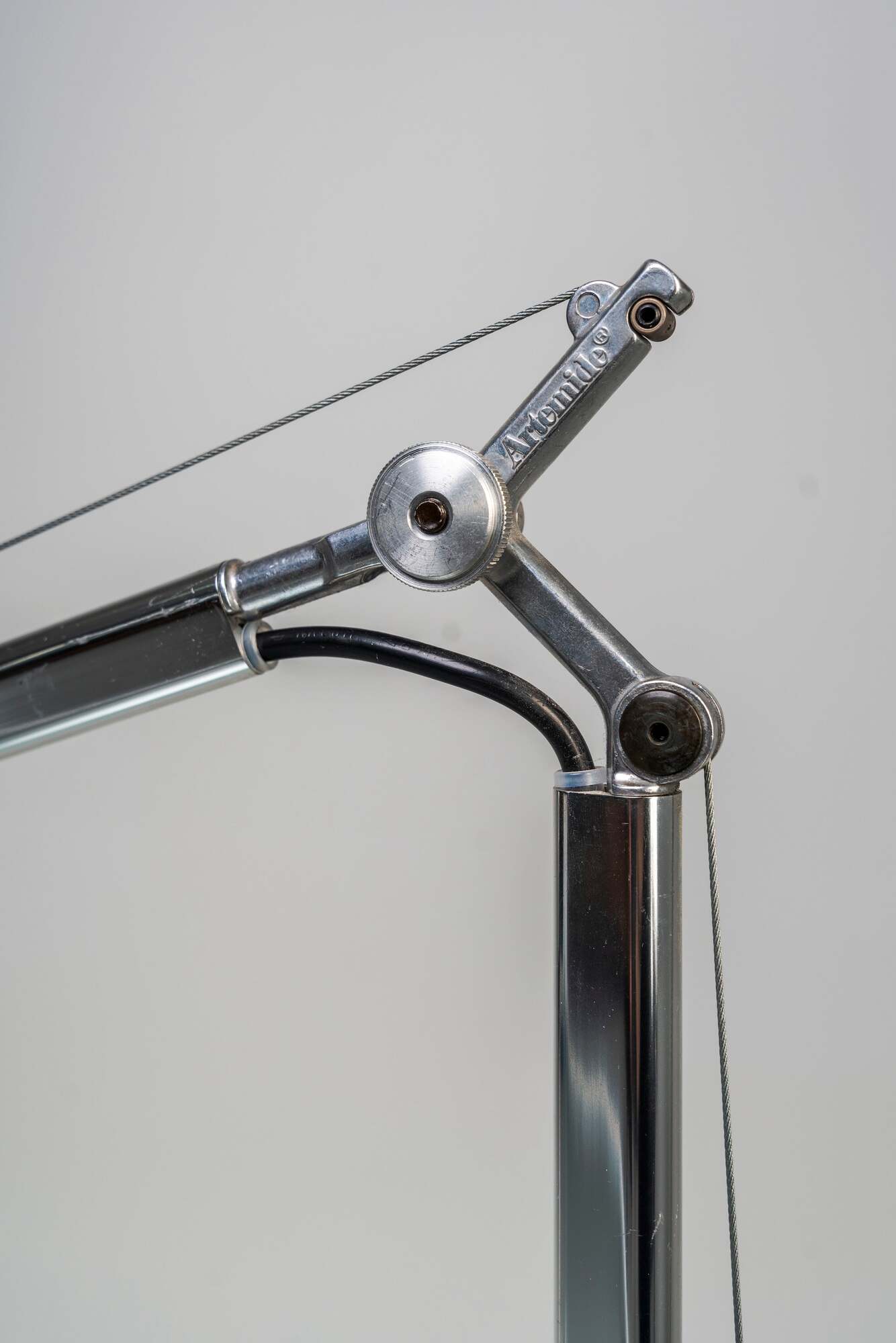 Tolomeo Tischleuchte mit Klemme Silber 2