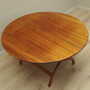 Vintage Coffee Table Mahogany Brown 1970s 4