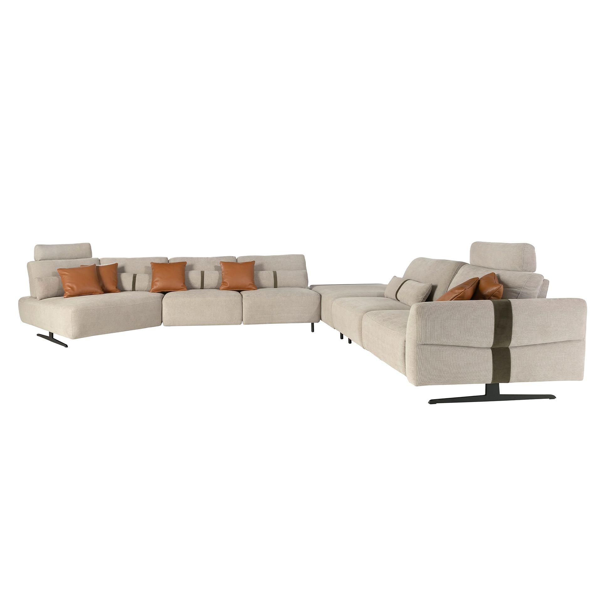 Modulares Sofa Récamiere Links Sand 2