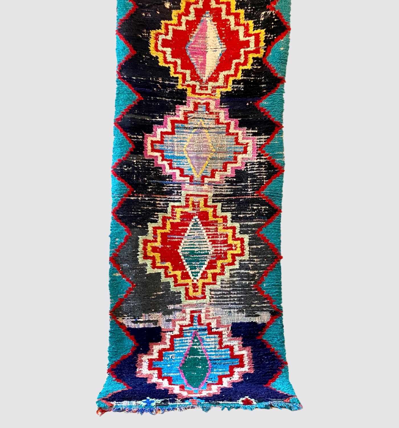 Marokkanischer Vintage-Teppich Boucheroite II 0