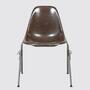 Eames Fiberglass Side Chair by Herman Miller Seal Brown 0