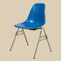 Eames Fiberglass Side Chair by Herman Miller Ultra Marine 0