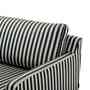 Anna Sofa 3-Sitzer Straight Latte Black 2