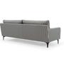 Anna Sofa 3-Sitzer Straight Latte Black 5