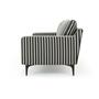Anna Sofa 3-Sitzer Straight Latte Black 4