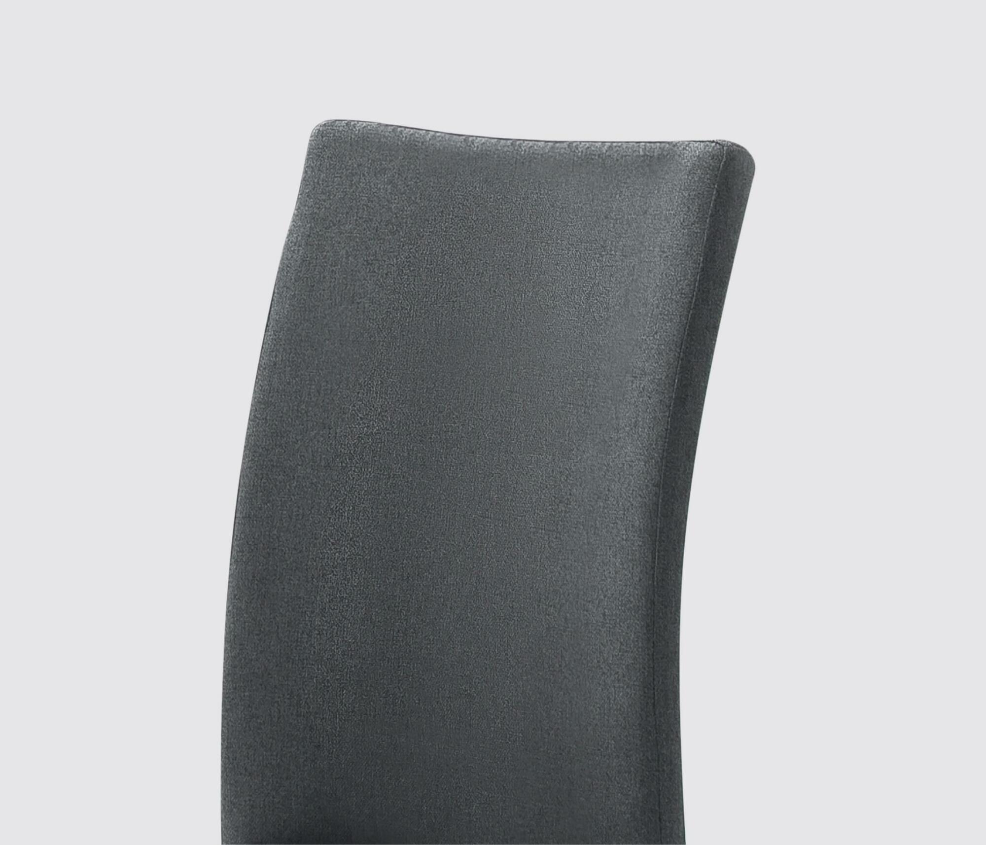 2x High-quality Cantilever Chairs Anthracite 1