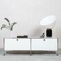 USM Haller Sideboard 2x1 Fächer Reinweiß 3