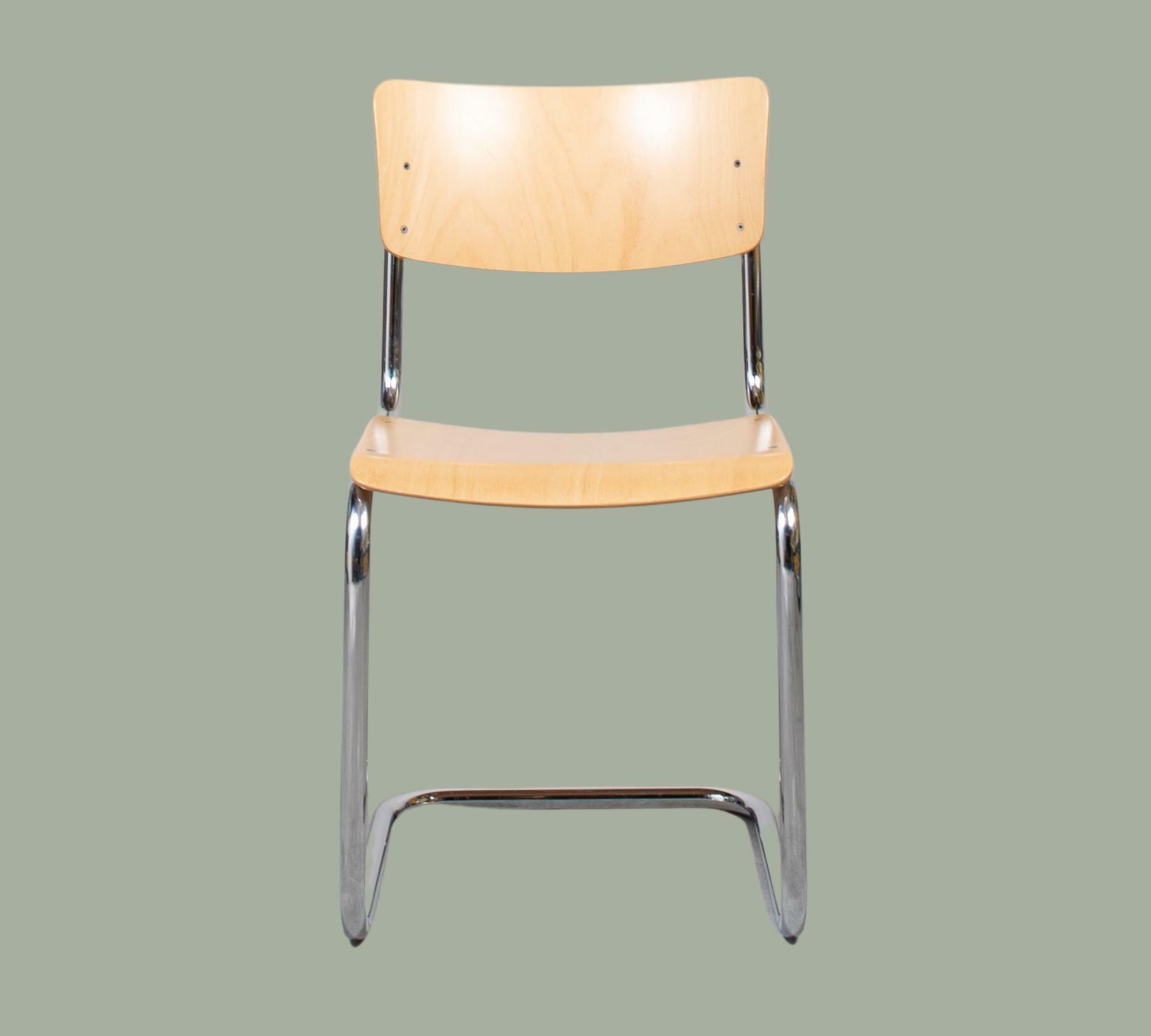Thonet S 43 Stuhl Buche natur 1