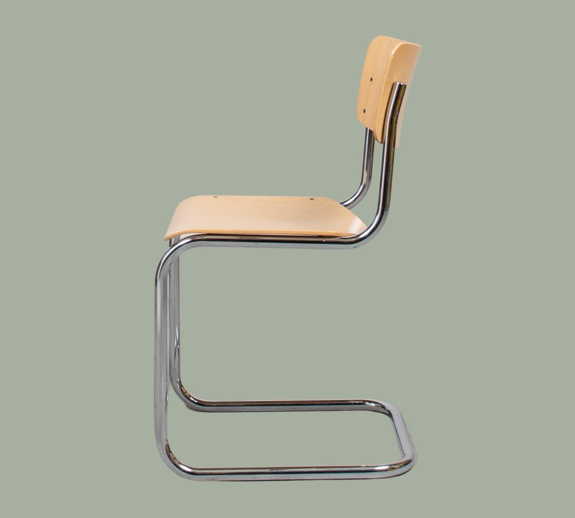 Thonet S 43 Stuhl Buche natur 2