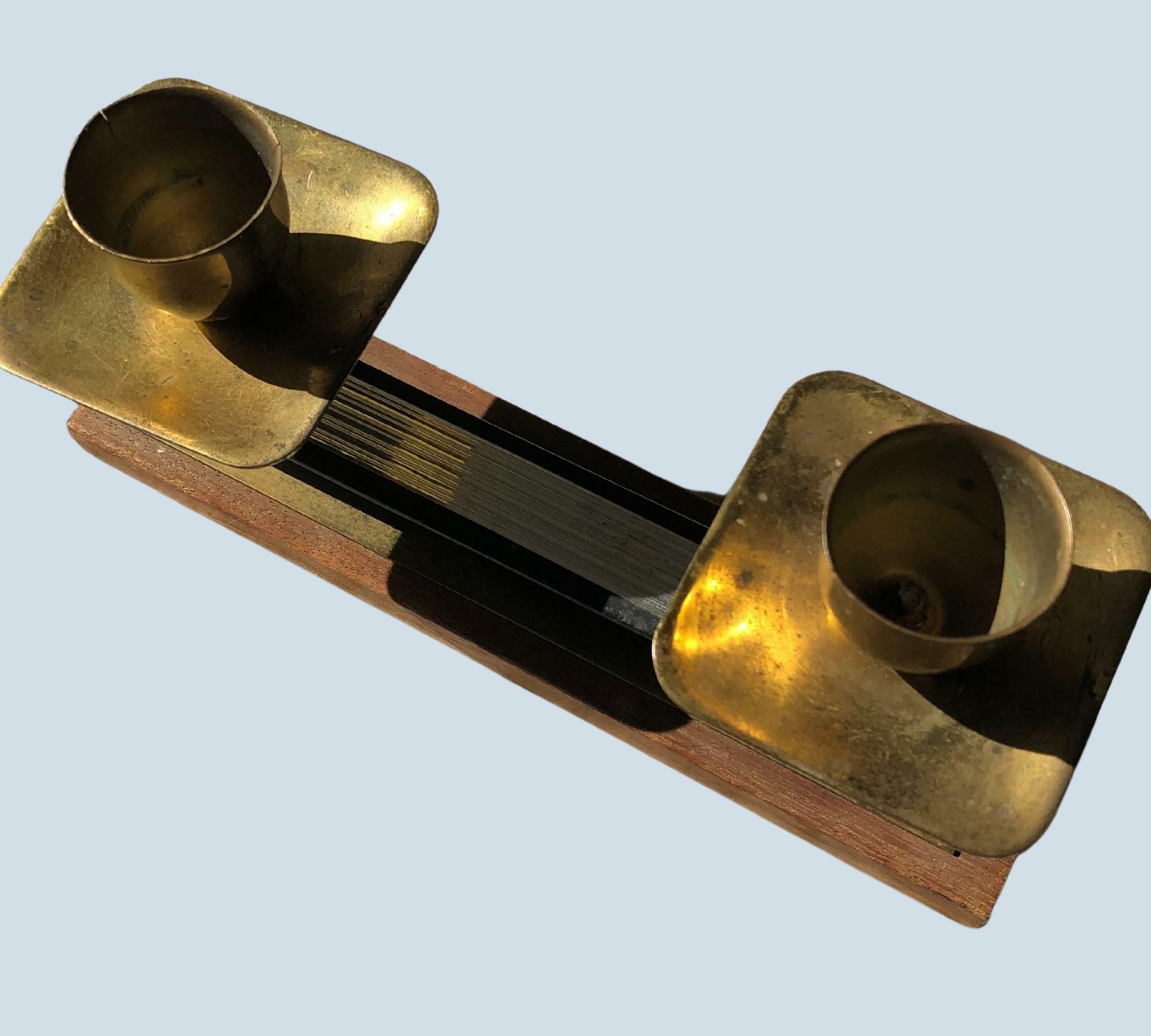 Retro candlestick 1950s 1