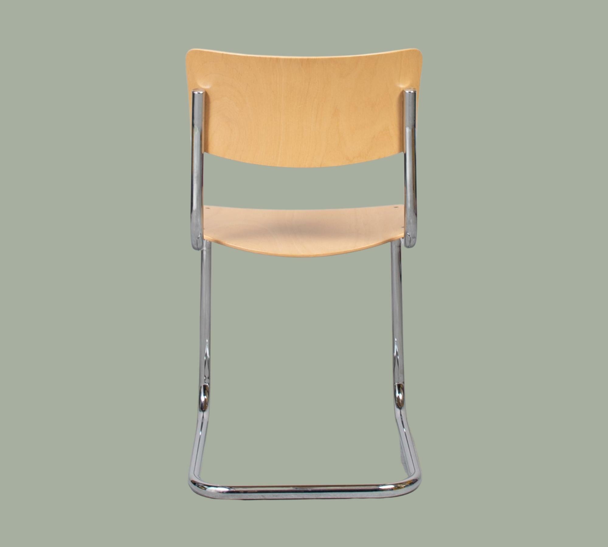 Thonet S 43 Stuhl Buche natur 4
