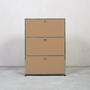 USM Haller Highboard 1x3 Fächer Beige 0