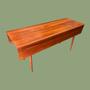 Original hochwertiger Drop-Leaf Tisch aus Kirschholz-Massiv 2