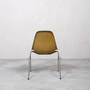 Eames Fiberglass Side Chair by Herman Miller Khaki 4
