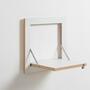 Fläpps Shelf Wood White 40 x 40 cm 2