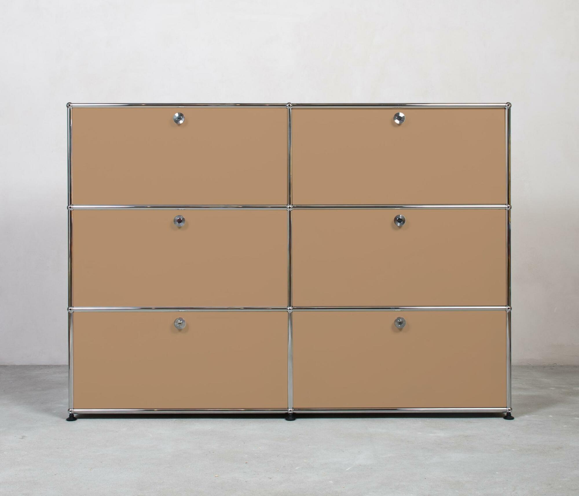 USM Haller Highboard 2x3 Fächer Beige 0