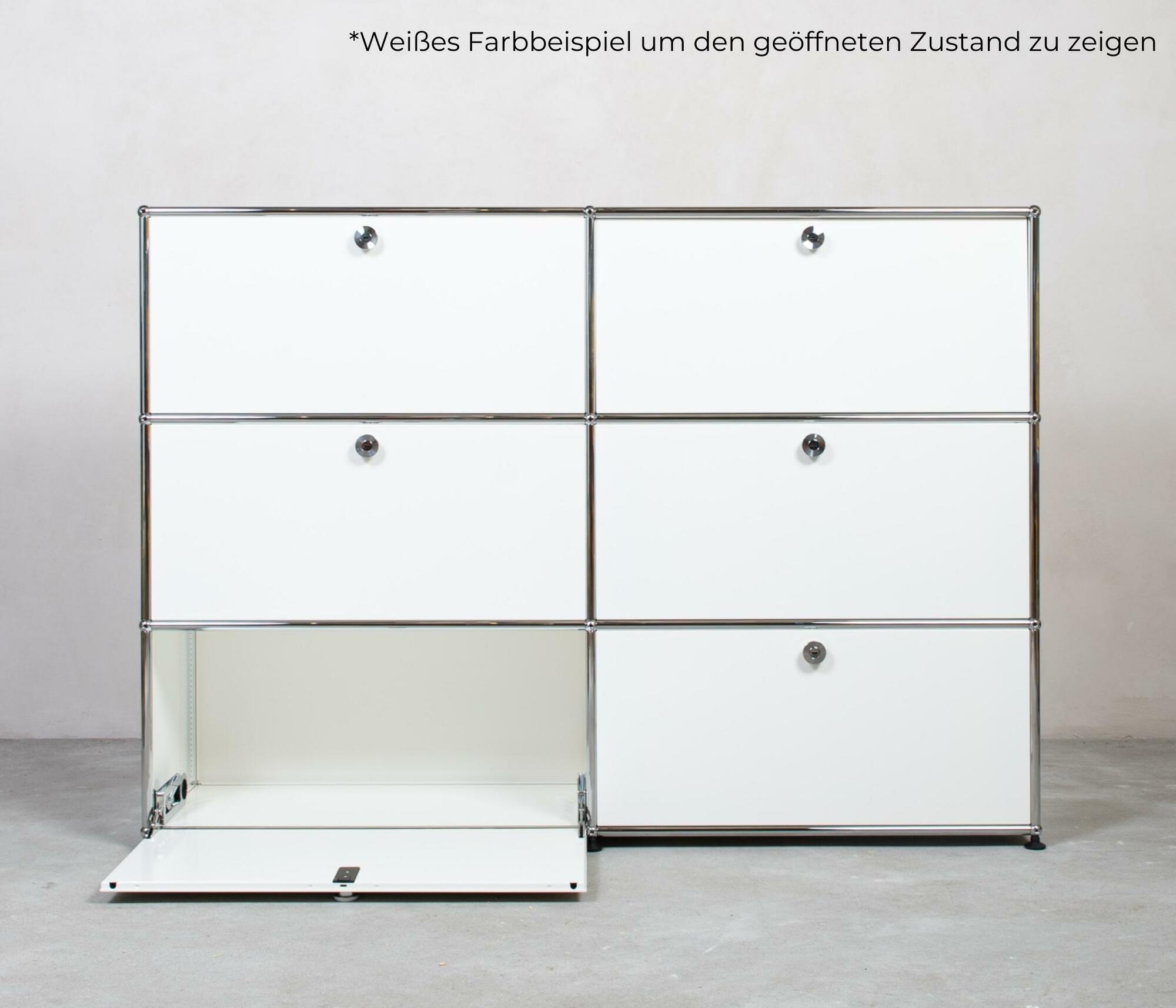 USM Haller Highboard 2x3 Fächer Beige 1