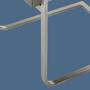 2er Set Freischwinger Echtleder Grau 7