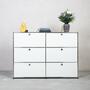 USM Haller Highboard 2x3 Fächer Beige 4
