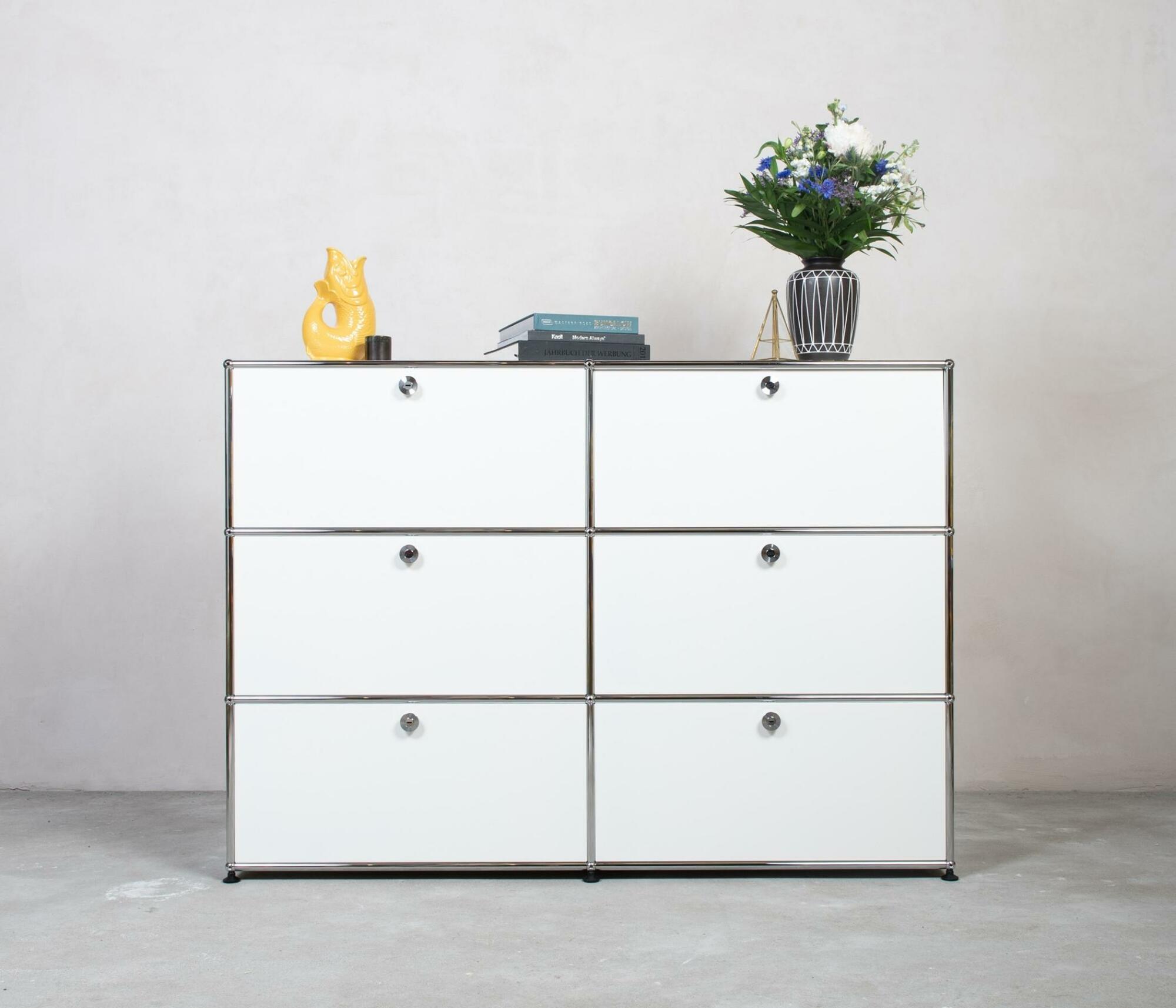 USM Haller Highboard 2x3 Fächer Beige 4