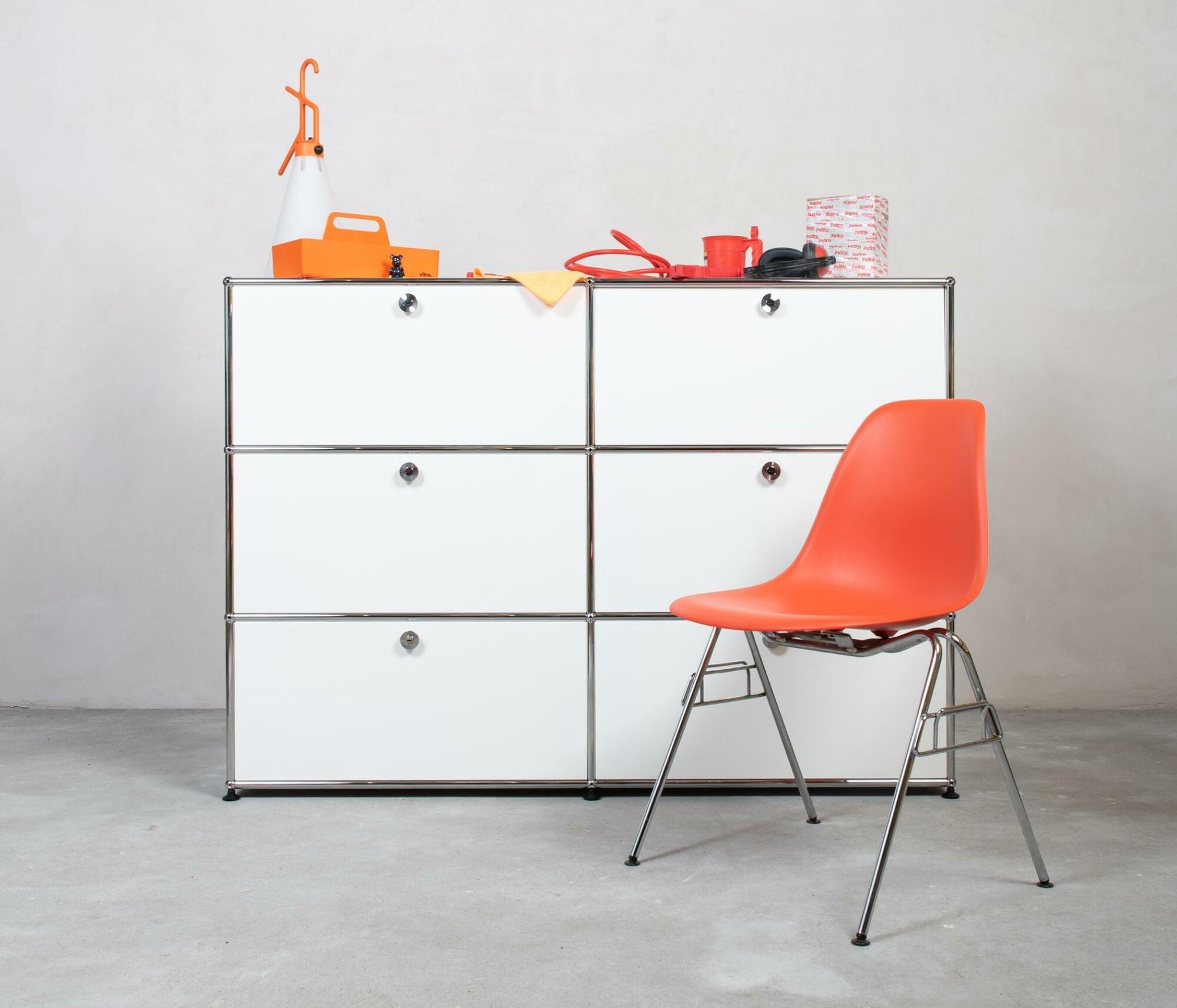USM Haller Highboard 2x3 Fächer Beige 5