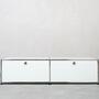 USM Haller Lowboard 2x1 Fächer Reinweiß 0