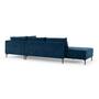 Vivica Schlafsofa Récamiere Rechts Planet Legion Blue 7