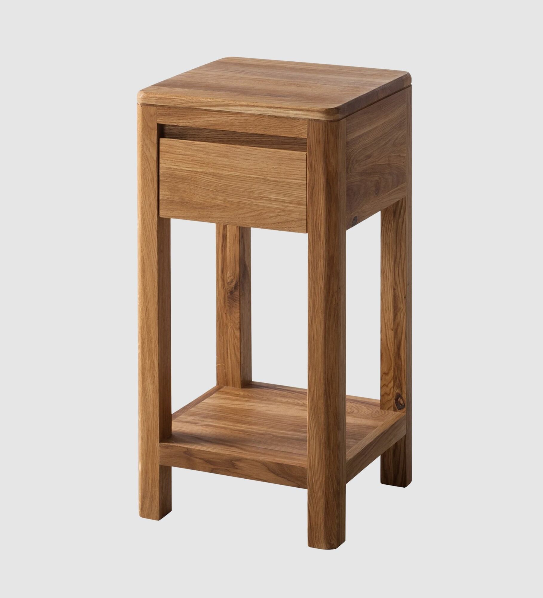 Beistelltisch Anamur I Eiche massiv Eiche Höhe: 60 cm 0