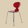 Fritz Hansen Stuhl Ameise Rot 3