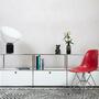 USM Haller Sideboard 3x2 Fächer offen Rubinrot 4