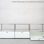 USM Haller Sideboard 3x2 Fächer offen Rubinrot 3