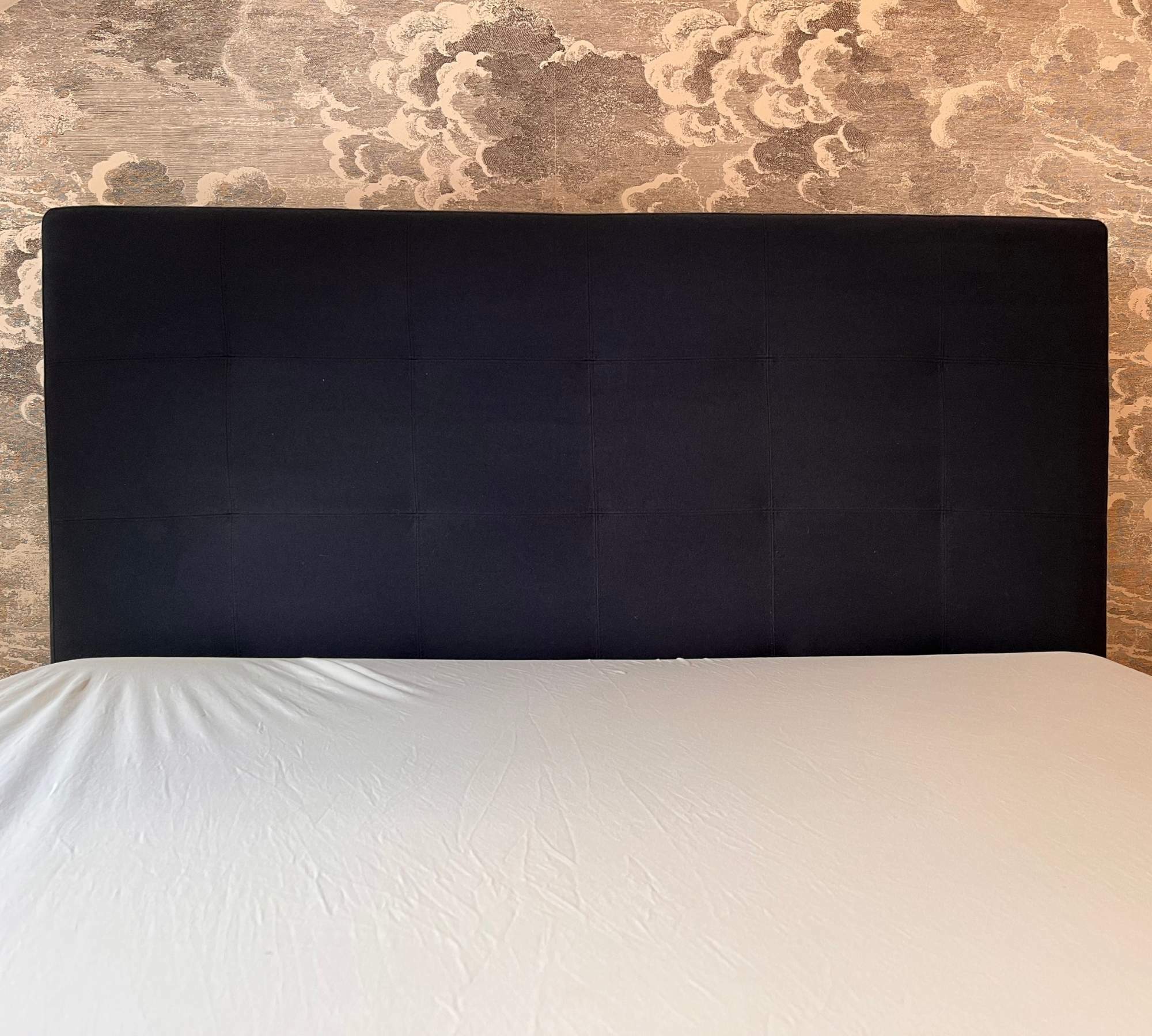 Mezzo Bett Lux Felt Bezug Blau inkl. Lattenrost 1