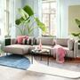 Ellis Sofa mit Récamiere links Beige 0